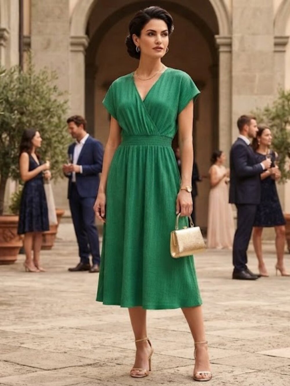 Emerald Green Dress